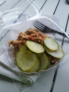 pulled pork and pickles