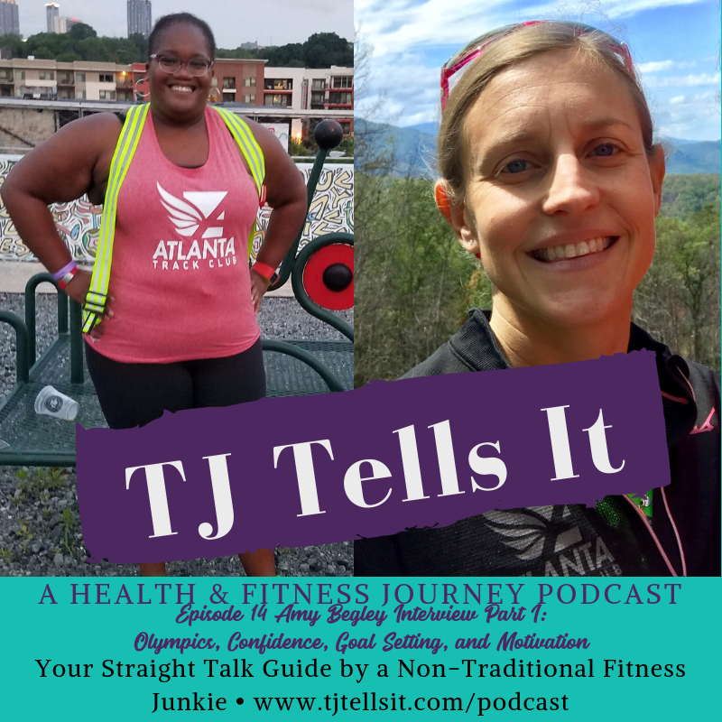 Episode 014 is Part 1 of my interview with Amy @YoderBegley, Olympian, and coach. Her road to the 2008 Bejing Olympics, confidence, goal setting, motivation and practical tips for anyone. #podcast #interview #fitnesspodcast #coach #10K #atlantatrackclub